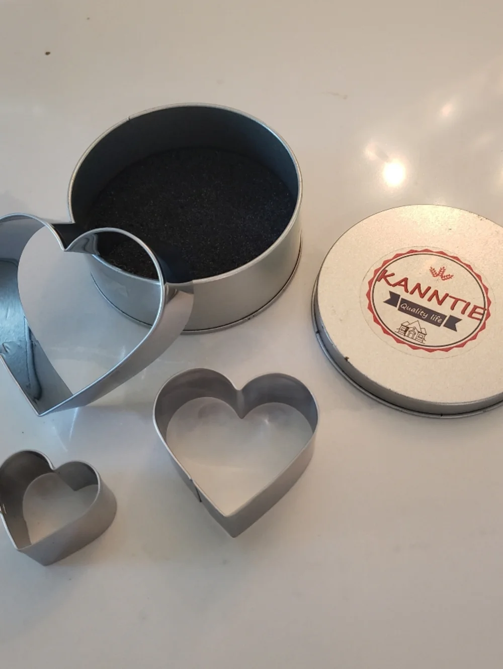 Heart Cookie Cutters, Not Used